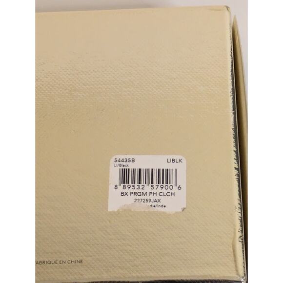 Coach New York ~ 2016 ~ 75th Anniversary Elegantly Smooth Black Leather Wristlet - Picture 16 of 16